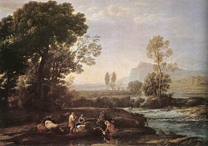 Claude Lorrain Landscape with Rest in Flight to Egypt fg Germany oil painting art